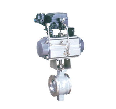 AT气动V型调节球阀