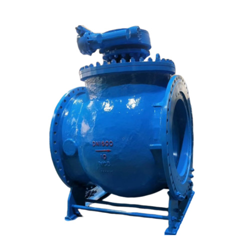 大口径DYQ340H上装式偏心半球阀