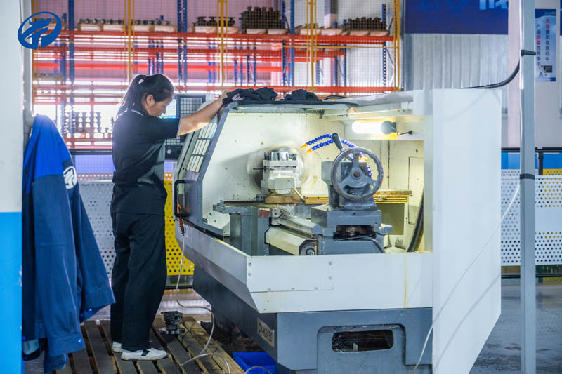 车间生产设备一角