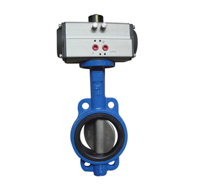 D671X气动对夹式蝶阀